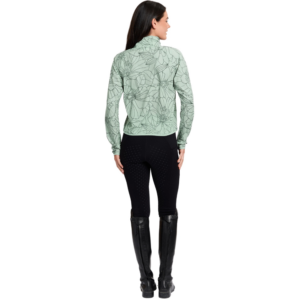 2026 WeatherBeeta Womens Lightweight UV Jacket 1028837028 - Soft Sage / In Bloom